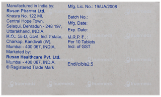 Bisocar 2.5 Tablet 10