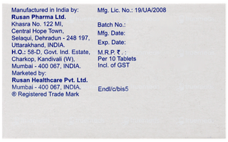 Bisocar 5 Tablet 10
