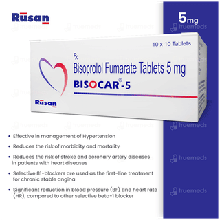 Bisocar 5 Tablet 10