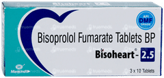 Bisoheart 2.5 Tablet 10 Bisoheart 2.5 Tablet 10