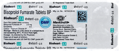 Bisoheart 2.5 Tablet 10 Bisoheart 2.5 Tablet 10
