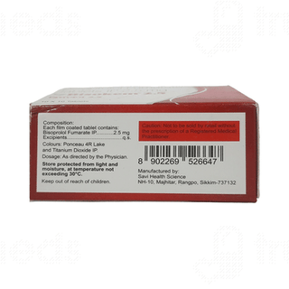 Bisokem 2.5 Mg Tablet 10
