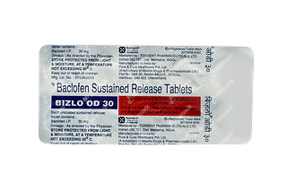 Bizlo Od 30 MG Tablet Sr 10