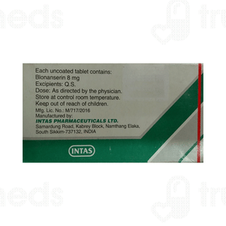 Blonitas 8 MG Tablet 10