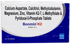 Bonmin K2 Tablet 10 Bonmin K2 Tablet 10