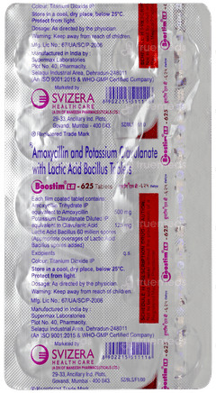 Boostim Lb 625 Tablet 10 Boostim Lb 625 Tablet 10