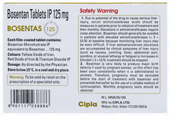 Bosentas 125 Tablet 10 Bosentas 125 Tablet 10