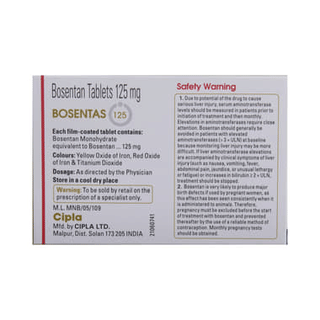 Bosentas 125 Tablet 10