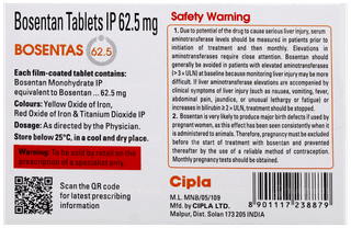 Bosentas 62.5 Tablet 10