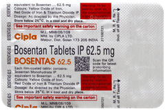Bosentas 62.5 Tablet 10 Bosentas 62.5 Tablet 10