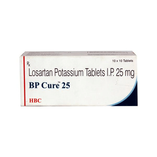 Bpcure 25 Mg Tablet 10