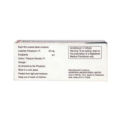Bpcure 25 Mg Tablet 10