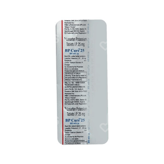 Bpcure 25 Mg Tablet 10