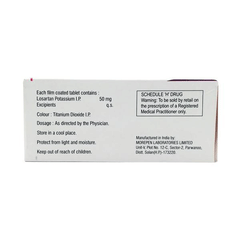 Bpcure 50 Mg Tablet 10