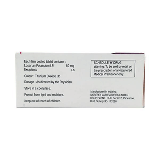 Bpcure 50 Mg Tablet 10