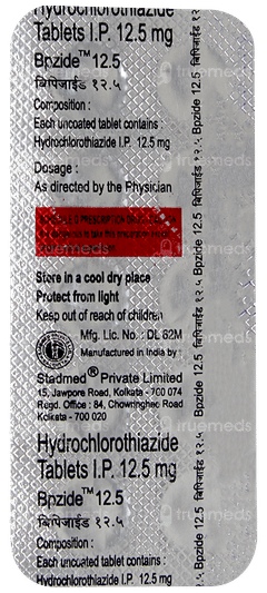 Bpzide 12.5 Tablet 10