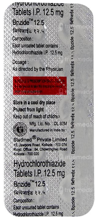 Bpzide 12.5 Tablet 10