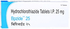 Bpzide 25 Mg Tablet 10