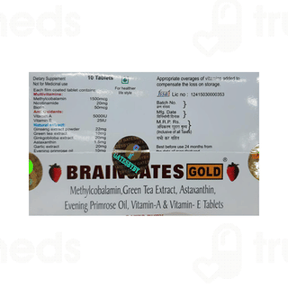 Braingate Gold Tablet 10