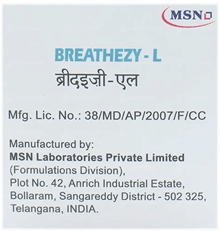 Breathezy L Tablet 10