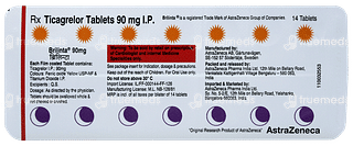 Brilinta 90mg Tablet 14