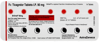 Brilinta 90mg Tablet 14