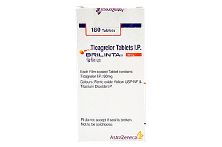 Brilinta 90 MG Tablet 180