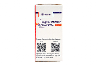 Brilinta 90 MG Tablet 180