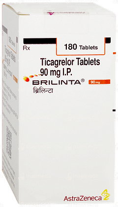 Brilinta 90mg Tablet 180