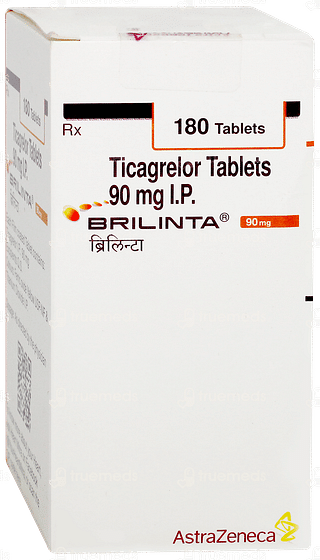 Brilinta 90mg Tablet 180