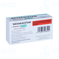 Briviact 100mg Tablet 14 Briviact 100mg Tablet 14