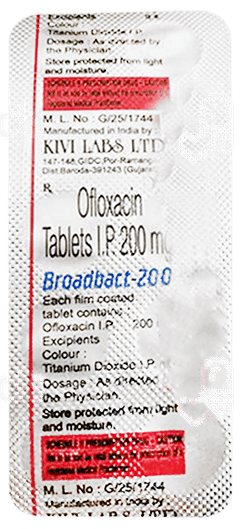 Broadbact 200 Mg Tablet 10