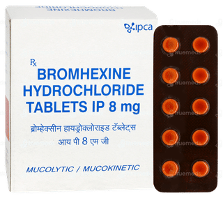 Bromhexine 8mg Tablet 10