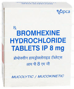 Bromhexine 8mg Tablet 10 Bromhexine 8mg Tablet 10