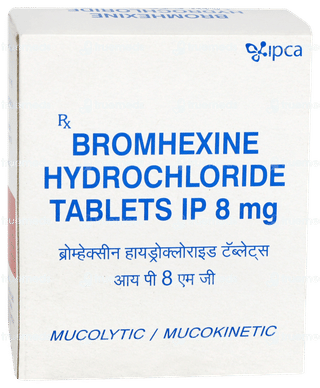 Bromhexine 8mg Tablet 10