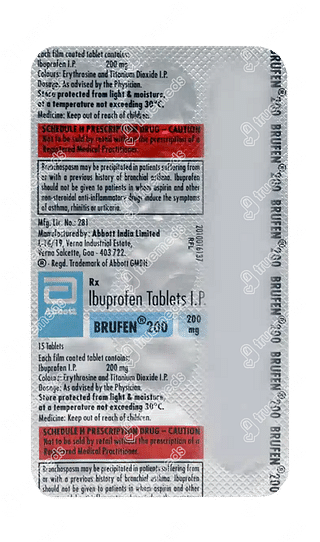 Brufen 200 MG Tablet 15