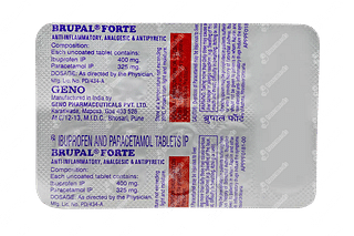 Brupal Forte 400/325 MG Tablet 10