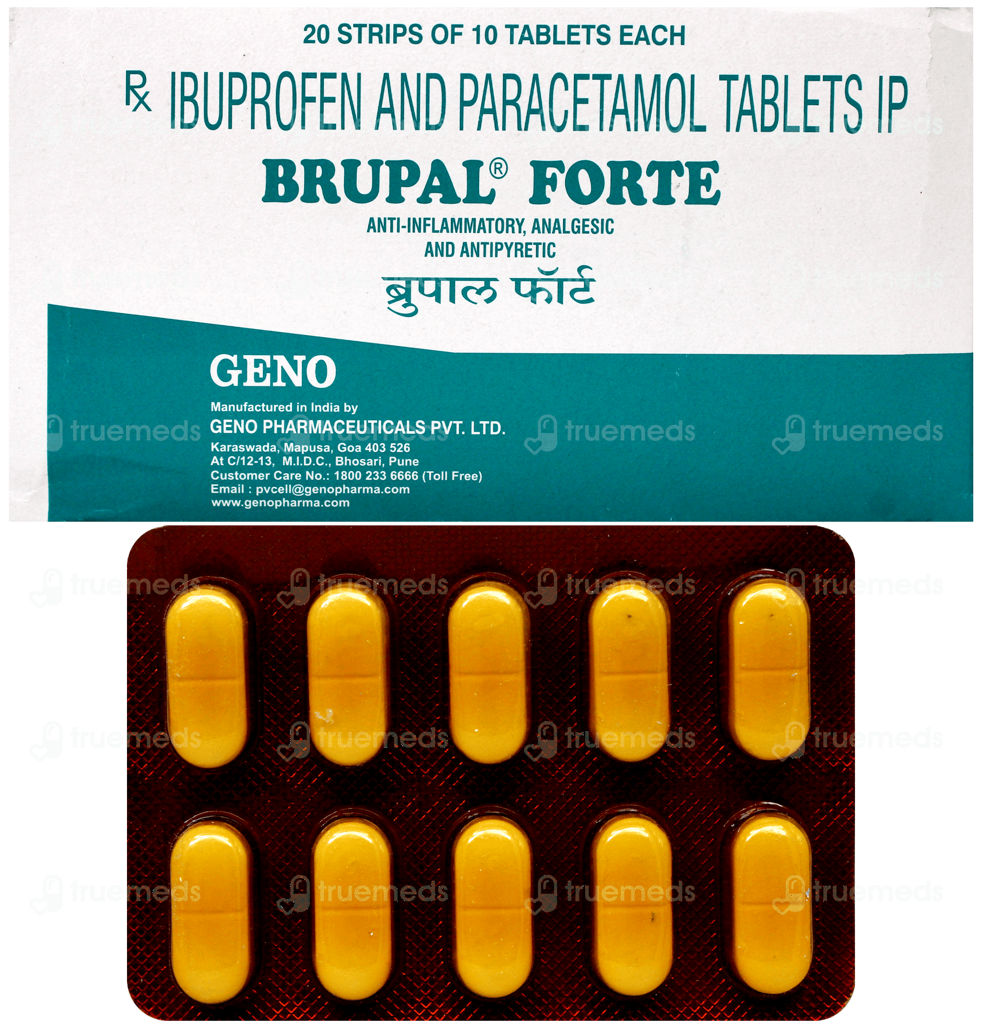 Brupal Forte Tablet 10
