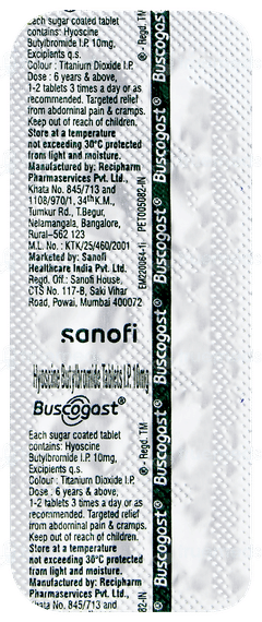 Buscogast Tablet 10