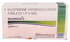 Busiron 5 Mg Tablet 10 Busiron 5 Mg Tablet 10