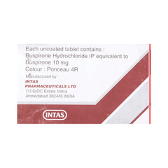 Buspin 10 MG Tablet 10