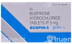 Buspin 5 Mg Tablet 10
