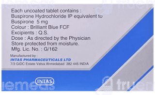 Buspin 5 Mg Tablet 10