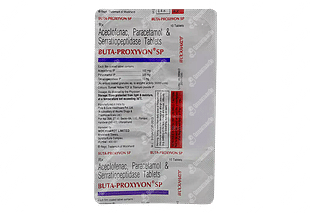 Butaproxyvon Sp 100/325/15 MG Tablet 10