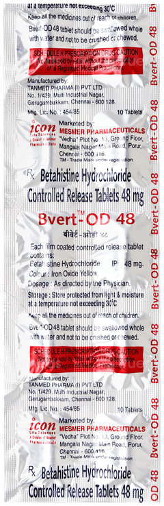 Bvert Od 48 Tablet 10
