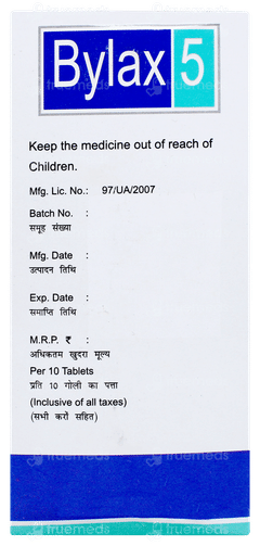 Bylax 5 Tablet 10 Bylax 5 Tablet 10