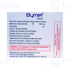 Bymet 1000 Tablet 10