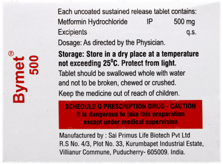 Bymet 500 Tablet 10