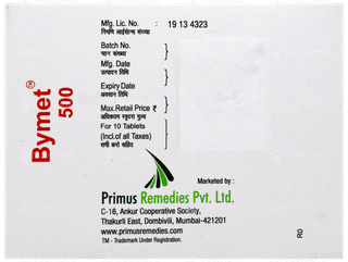 Bymet 500 Tablet 10