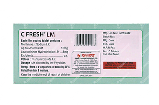 C Fresh Lm 10/5 MG Tablet 10